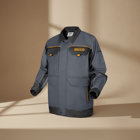 Ingco Safety Clothing Ingco Professional Polyester-Cotton Work Jacket | L & XL