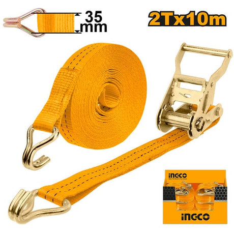 Ingco Fasteners Ingco Ratchet Tie Down Strap - 2 & 3 Ton