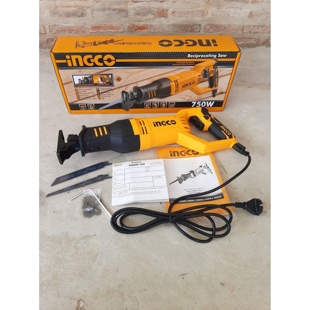 Ingco Reciprocating Saw Ingco Reciprocating Saw 750W - RS8008