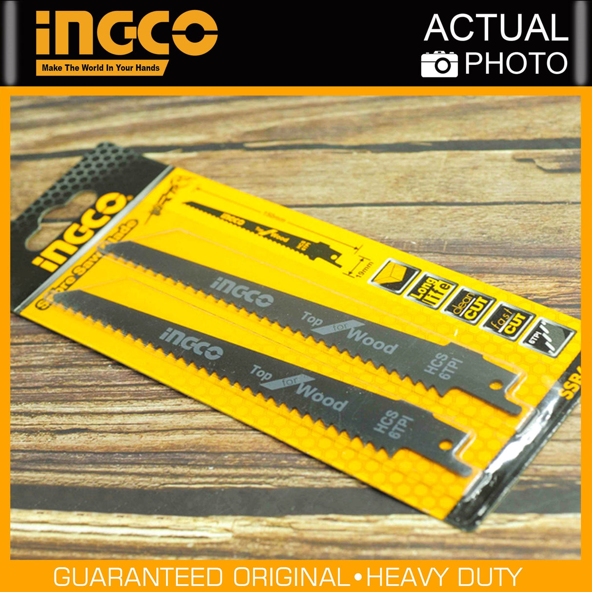 Ingco Saw Blades Ingco Reciprocating Saw Blade for Wood - SSB644D