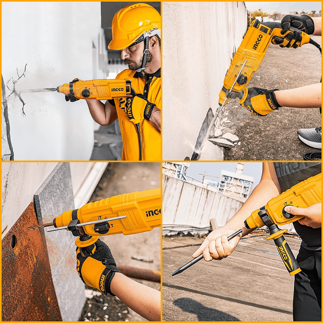Ingco Drill Ingco Rotary Hammer 800W SDS-Plus Chuck - RGH9028
