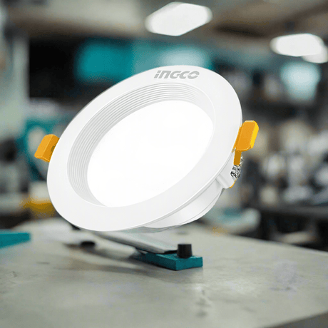 Ingco Ceiling Lights Ingco Round LED Panel Light – 8W & 24W with Daylight Color – HDL105081 & HDLR225241