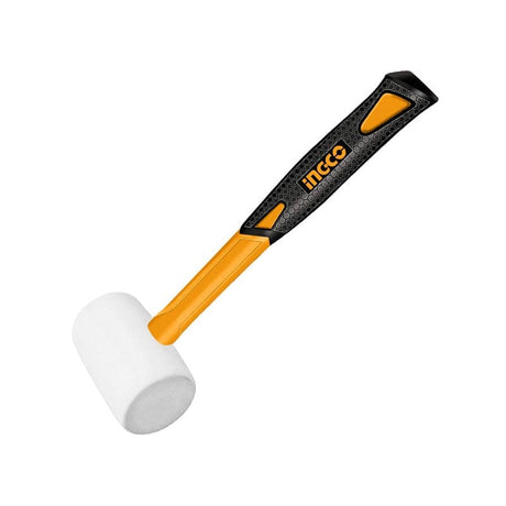 Ingco Hammers Mallets & Sledges Ingco Rubber Hammer Soft Type With Fibreglass Handle