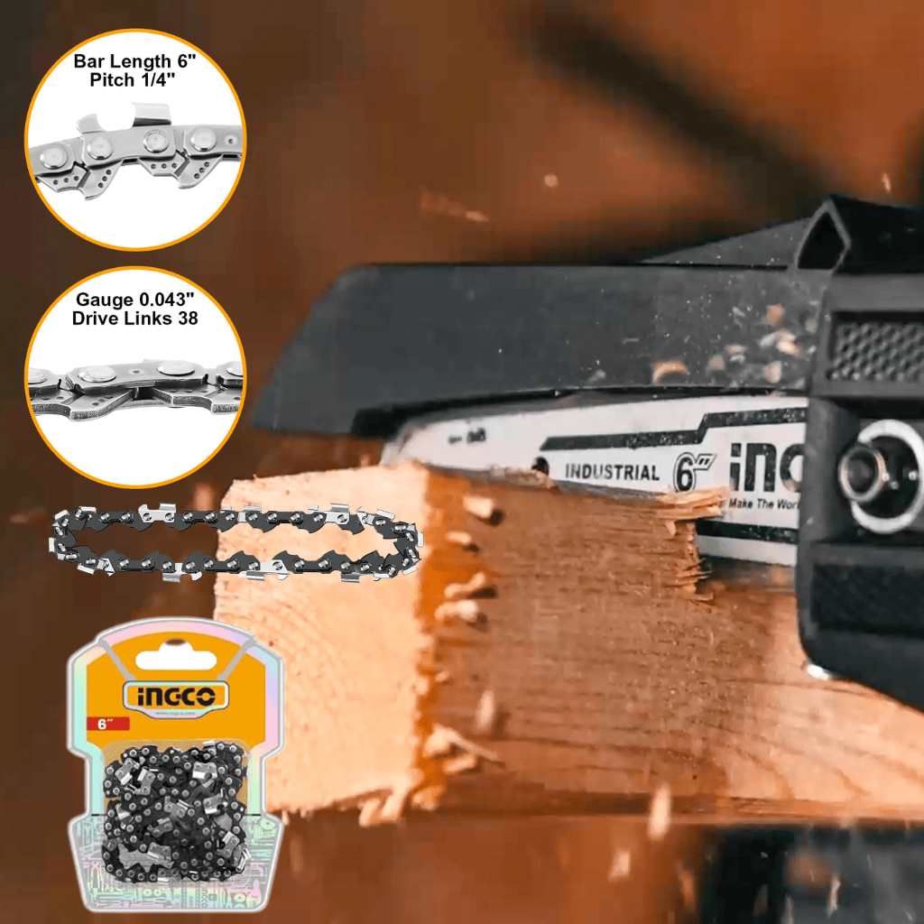 Ingco Chainsaw Ingco Saw Chain 6" - AGSC50601