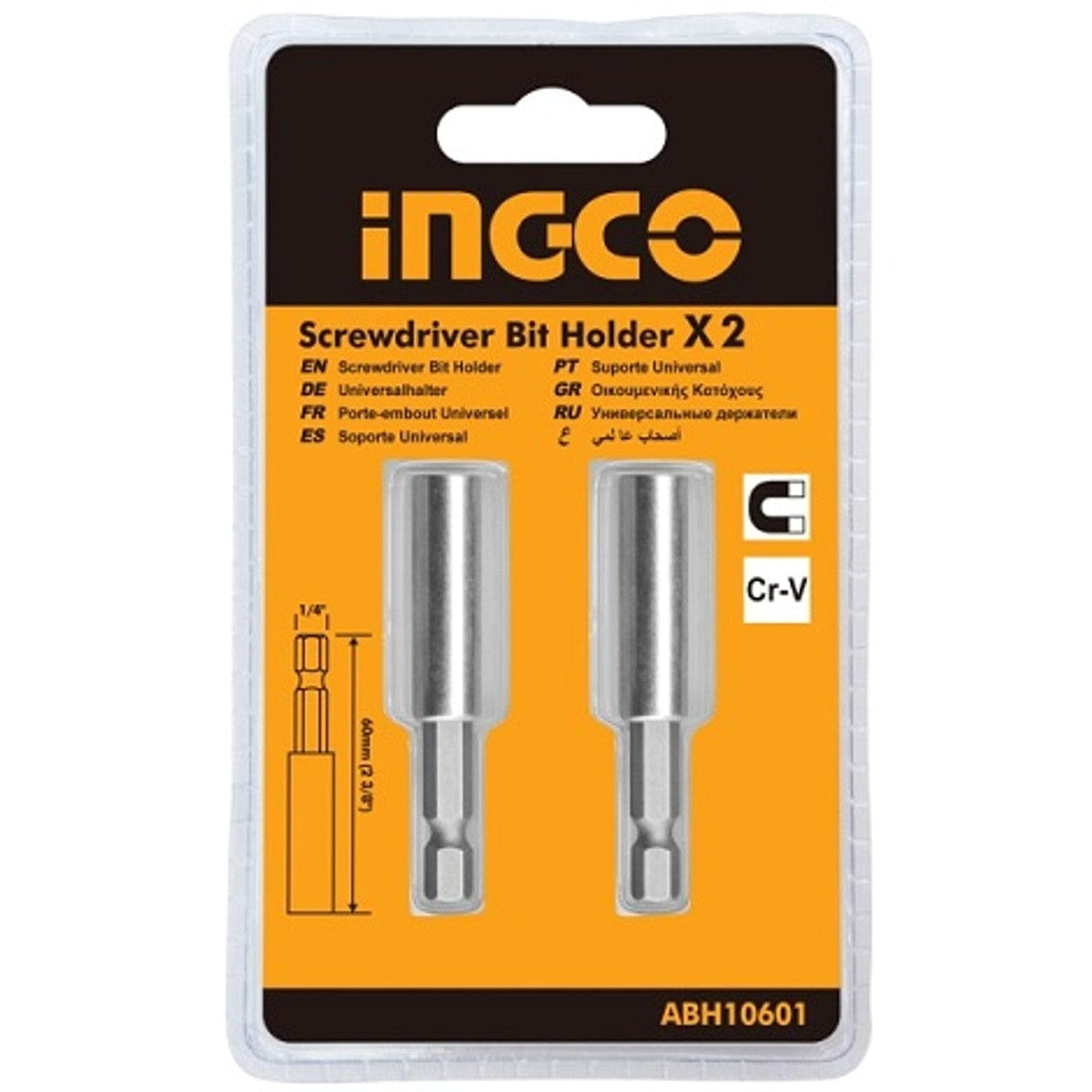 Ingco Screwdriver Bits Ingco Screwdriver Bit Holder 60mm - ABH10601