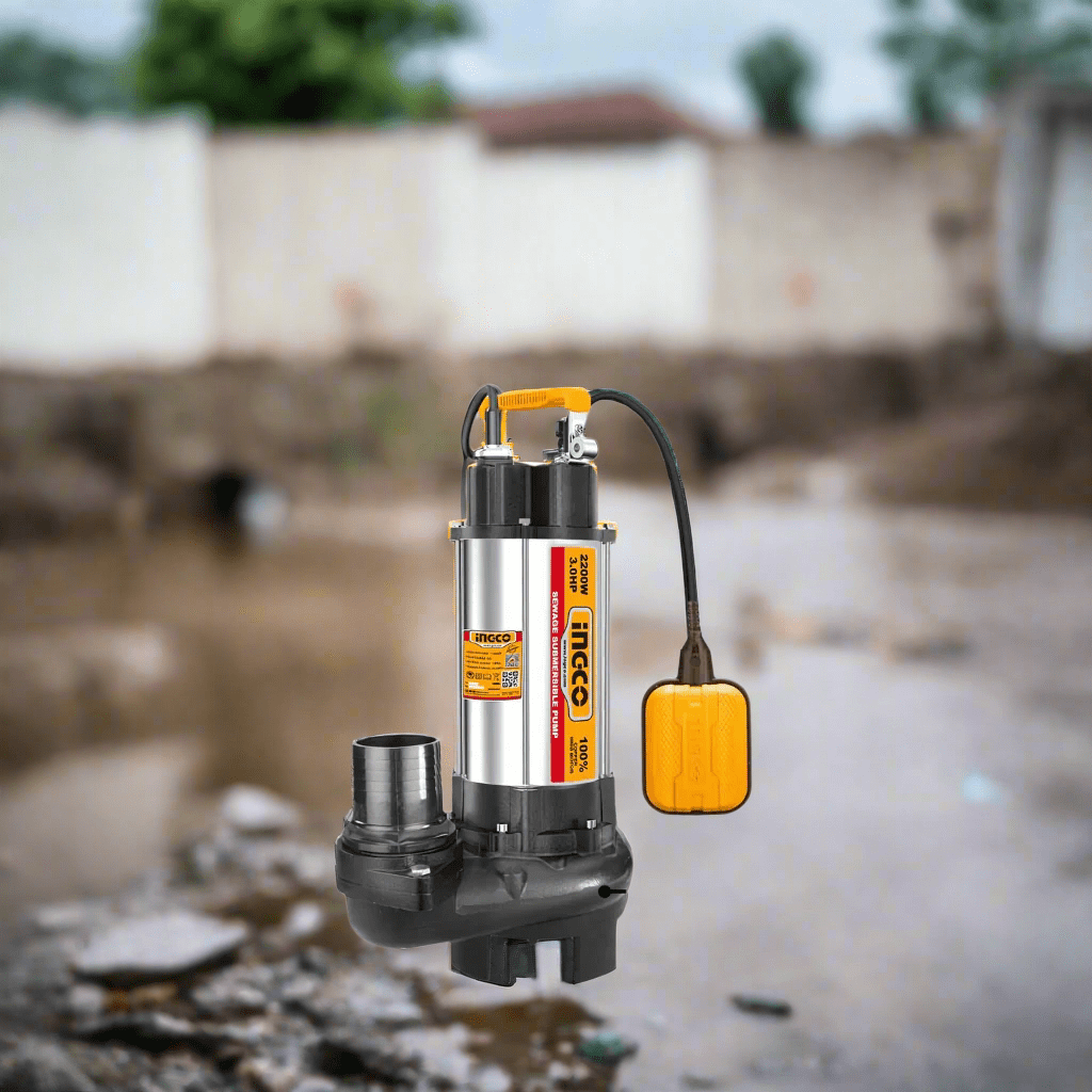 Ingco Submersible Pumps Ingco Sewage Submersible Pump 2200W 3.0HP - SPDB22008