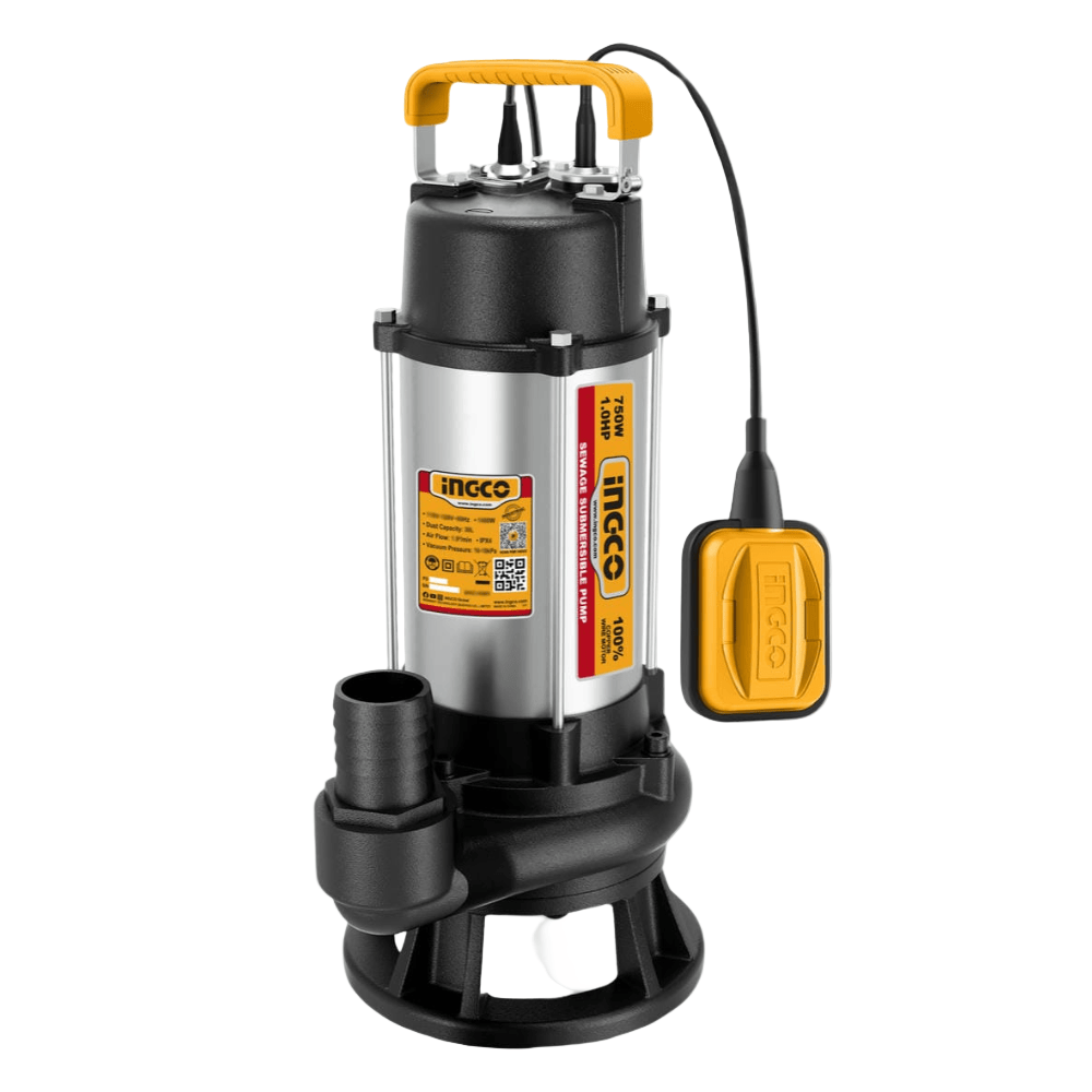 Ingco Submersible Pumps Ingco Sewage Submersible Pump 750W - SPDS75068