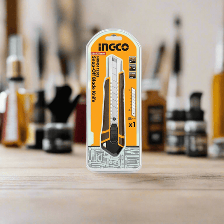 Ingco Multi Tools & Knives Ingco Snap-off Blade Knife with Auto-Lock – HKNS112505