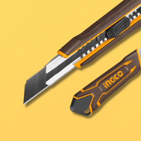Ingco Multi Tools & Knives Ingco Snap-off Blade Knife with Auto-Lock – HKNS112505