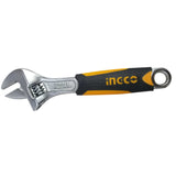 Ingco Wrenches Ingco Soft Handle Adjustable Wrench 6", 8", 10" & 12"