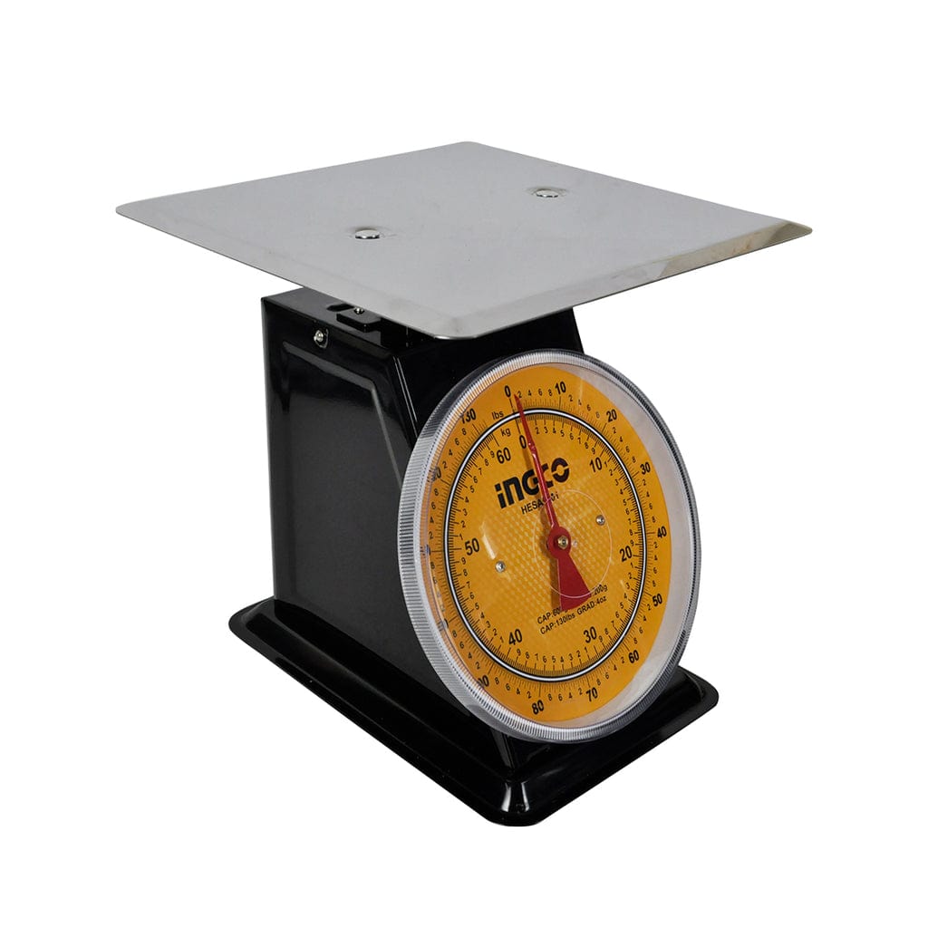 Ingco Digital Meter Ingco Spring Weighing Scale 60Kg - HESA5601