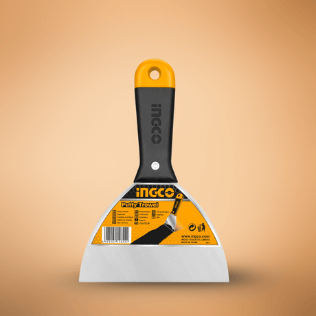 Ingco Specialty Hand Tools Ingco Stainless Putty Trowel with Soft Grip Handle - 2", 3", 4" & 5"