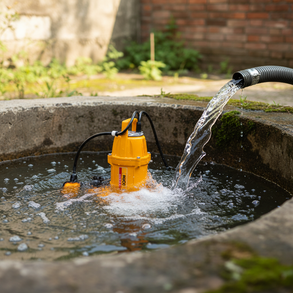 Ingco Submersible Pumps Ingco Submersible Pump 370W (0.5HP)  - SPC37068