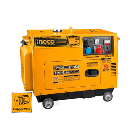 Ingco Generator Ingco Three Phase Diesel Generator 9.0HP - GSE50003