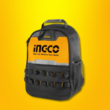 Ingco Tool Boxes Bags & Belts Ingco Tools Backpack with Rigid Frame & Multiple Compartments - HBP0101