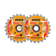 Ingco Grinding & Cutting Wheels Ingco Ultra-Thin TCT Saw Blade Set - TSB1653