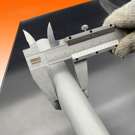 Ingco Marking Tools Ingco Vernier Caliper 0-200mm with 0.01mm Precision – HVC01200