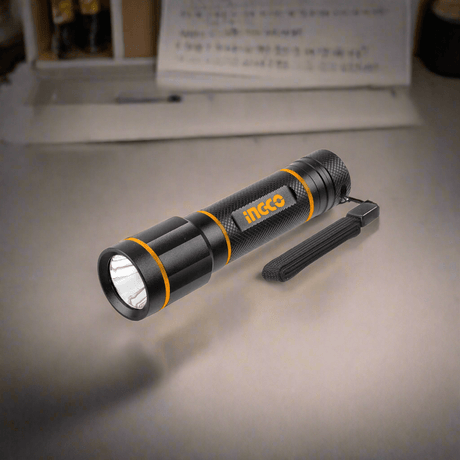 Ingco Outdoor Lighting Ingco Waterproof LED Flashlight 250 Lumens - HFL013AAA58