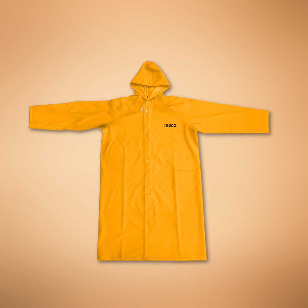 Ingco Safety Clothing Ingco Waterproof PVC & Polyester Rain Coat  – HRCTL031