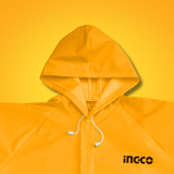 Ingco Safety Clothing Ingco Waterproof PVC & Polyester Rain Coat  – HRCTL031