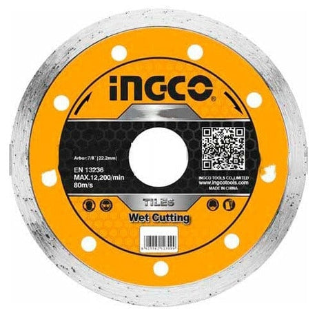 Ingco Grinding & Cutting Wheels Ingco Wet Diamond Disc 8" & 10" - DMD022002 & DMD022501