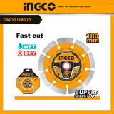 Ingco Grinding & Cutting Wheels Ingco Wet & Dry Diamond Disc