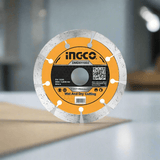 Ingco Grinding & Cutting Wheels Ingco Wet & Dry Diamond Disc with Blade width 10mm - 5", 7" & 9"