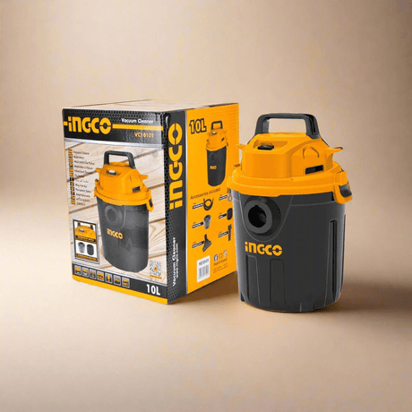 Ingco Steam & Vacuum Cleaner Ingco Wet & Dry Vacuum Cleaner 10 Liters 1000W - VC10101