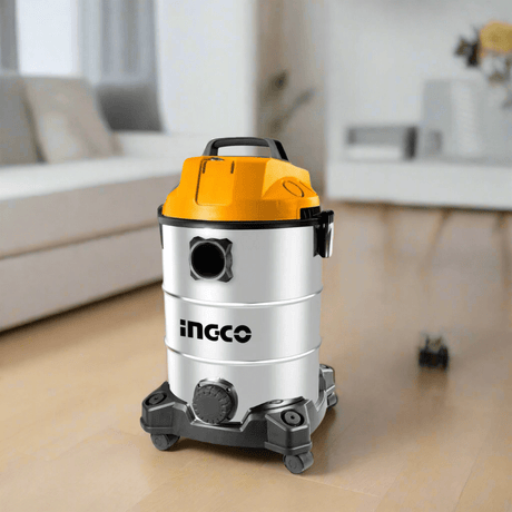 Ingco Steam & Vacuum Cleaner Ingco Wet & Dry Vacuum Cleaner 30 Liters 1300W - VC13301