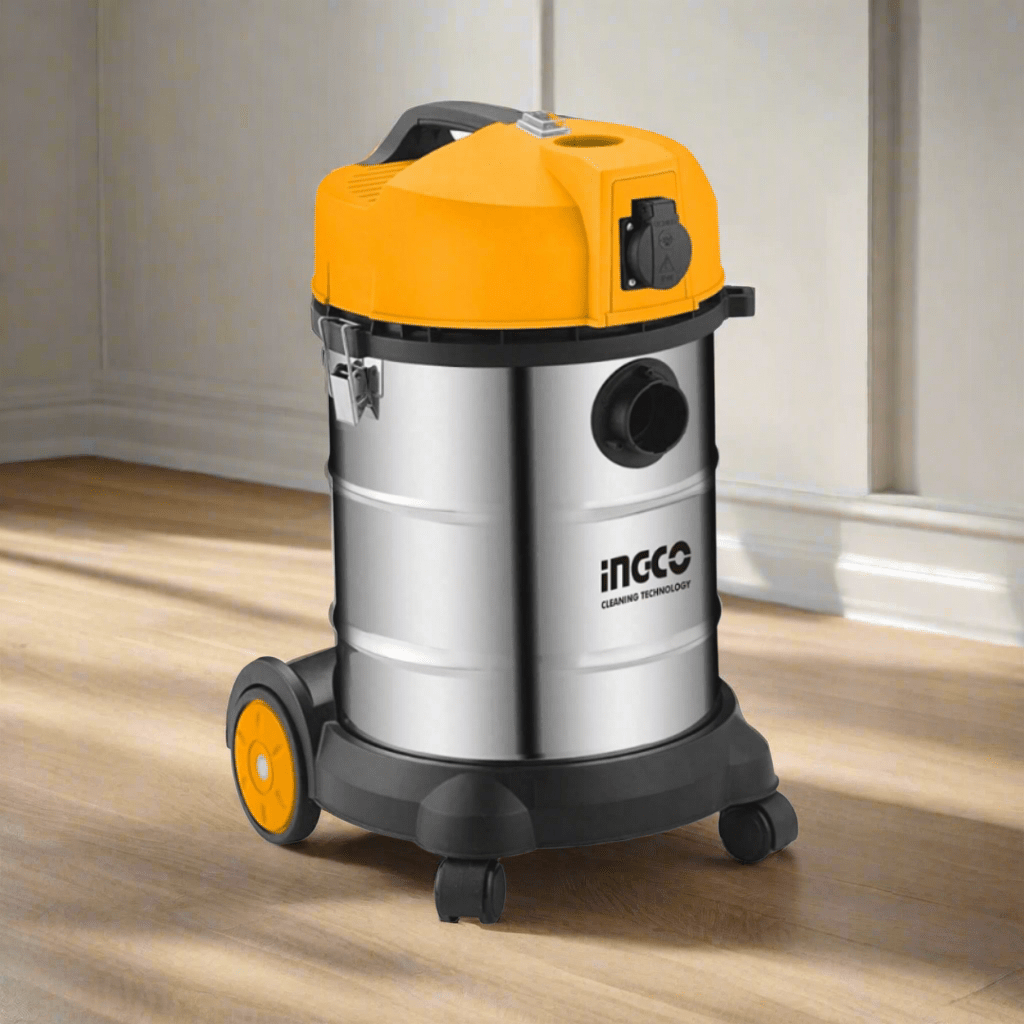 Ingco Steam & Vacuum Cleaner Ingco Wet & Dry Vacuum Cleaner 30 Liters 1400W - VC14301