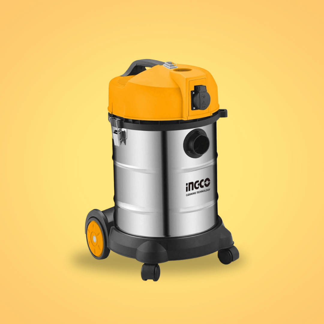 Ingco Steam & Vacuum Cleaner Ingco Wet & Dry Vacuum Cleaner 30 Liters 1400W - VC14301