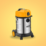 Ingco Steam & Vacuum Cleaner Ingco Wet & Dry Vacuum Cleaner 30 Liters 1400W - VC14301