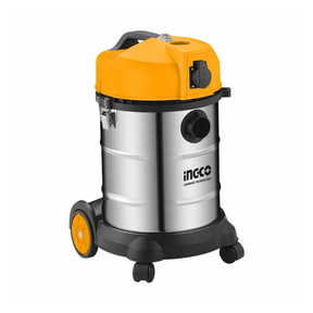 Ingco Steam & Vacuum Cleaner Ingco Wet & Dry Vacuum Cleaner 30 Liters 1400W - VC14301