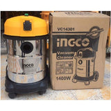 Ingco Steam & Vacuum Cleaner Ingco Wet & Dry Vacuum Cleaner 30 Liters 1400W - VC14301