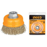 Ingco Wire Wheels & Brushes Ingco Wire Cup Brush 3" & 4" - WB10751 & WB11001