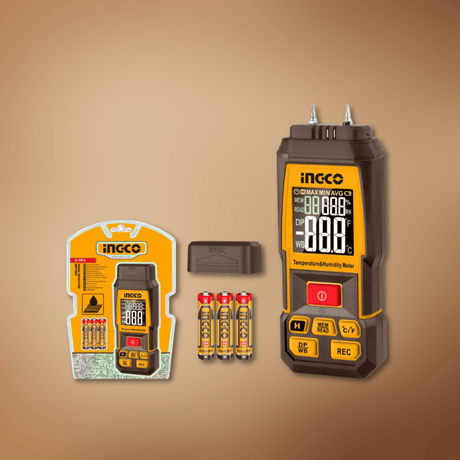 Ingco Digital Meter Ingco Wood Moisture Meter - HETWM031