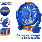 Ingco Specialty Power Tool Wadfow Lithium-Ion Cordless Fan  - WLF1507