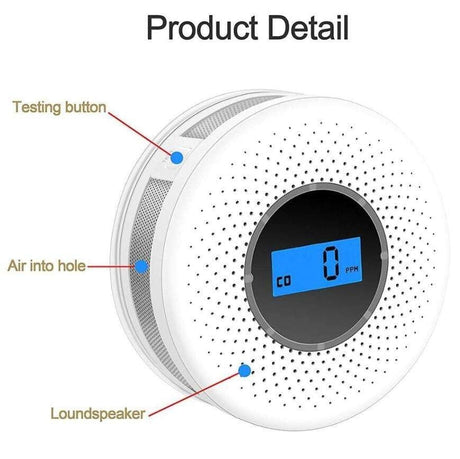 Invicto Fire Safety Equipment Invicto Battery Powered CO & Smoke Detector