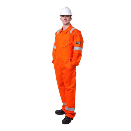 Invicto Safety Clothing Invicto Flame Retardant Coverall With Reflector