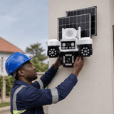 IOMA Smart Home IOMA Five-Camera PTZ 4G Solar Security System with Colour Night Vision - IO-SG405