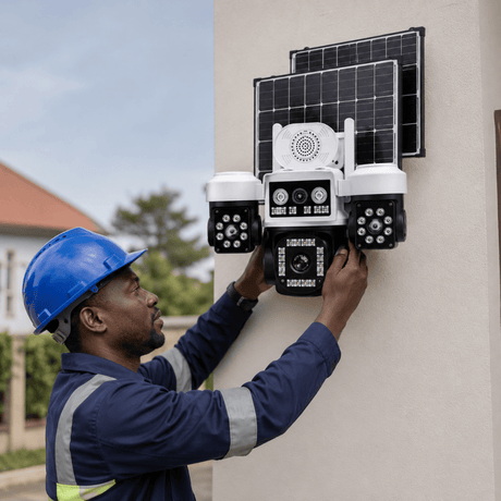 IOMA Smart Home IOMA Five-Camera PTZ 4G Solar Security System with Colour Night Vision - IO-SG405