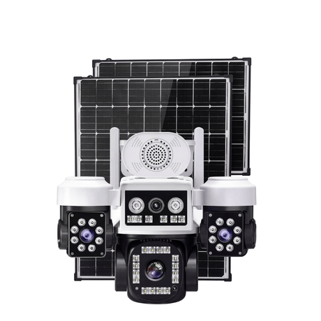 IOMA Smart Home IOMA Five-Camera PTZ 4G Solar Security System with Colour Night Vision - IO-SG405