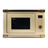 Ivory Kaiser Art Deco microwave on white