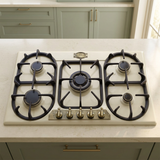 Ivory Kaiser Empire hob installed in a classic kitchen