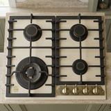 Ivory Kaiser Empire hob installed in a classic kitchen