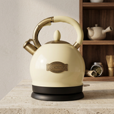 Ivory Kaiser kettle at a premium kitchen tea station