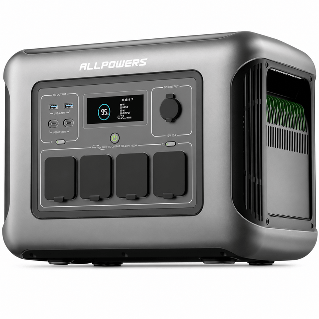 Iyknewly Power Management & Protection Allpowers Portable Power Station 1600W - R1500LITE