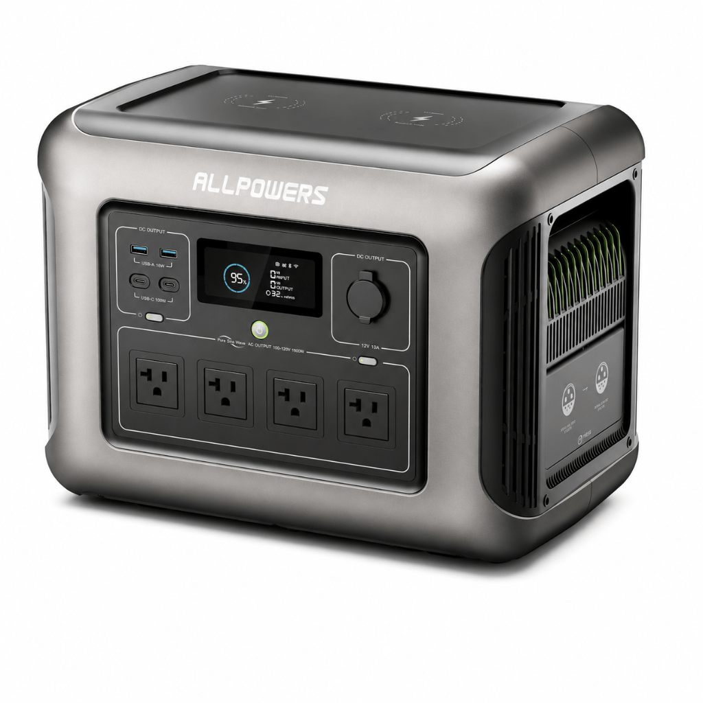 Iyknewly Power Management & Protection Allpowers Portable Power Station 1600W - R1500LITE
