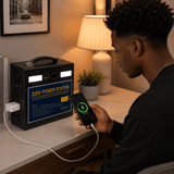 Iyknewly Power Management & Protection Vanpa Black Portable Power Station 400W - ZLPS-FA40027X
