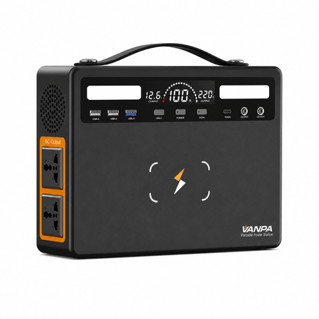 Iyknewly Power Management & Protection Vanpa Portable Power Station 600W - ZLPS-FG643WC